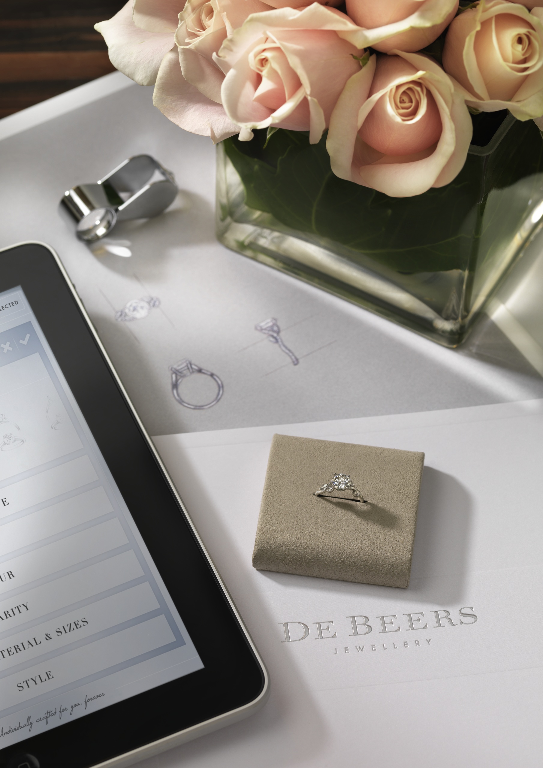 Illustration For You Forever De Beers