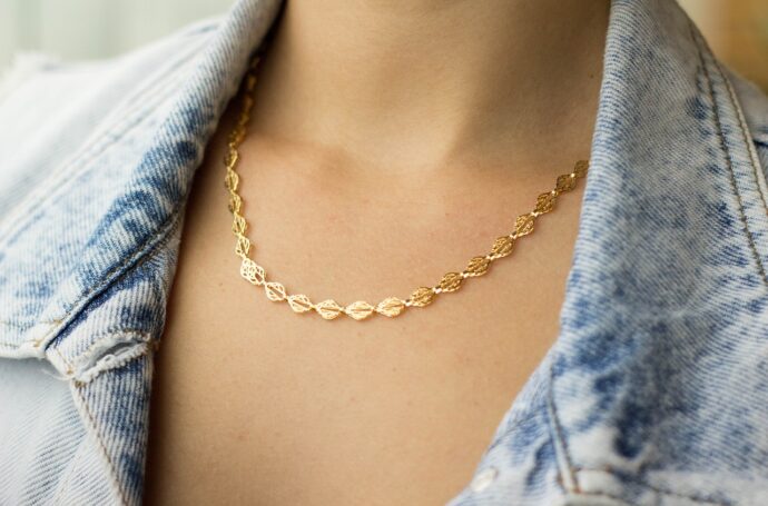 collier en or